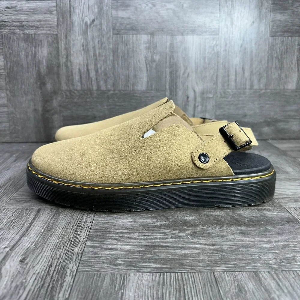 Dr. Marten's Carlson Men's size 10 Savannah Tan Sling Back Mule - Picture 7 of 9